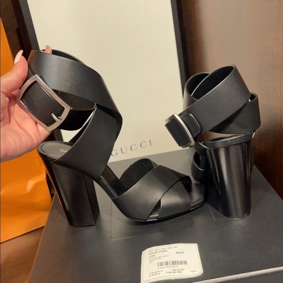 Saint Laurent YSL Valda buckle heels size 36 ( size 6) - Picture 10 of 10